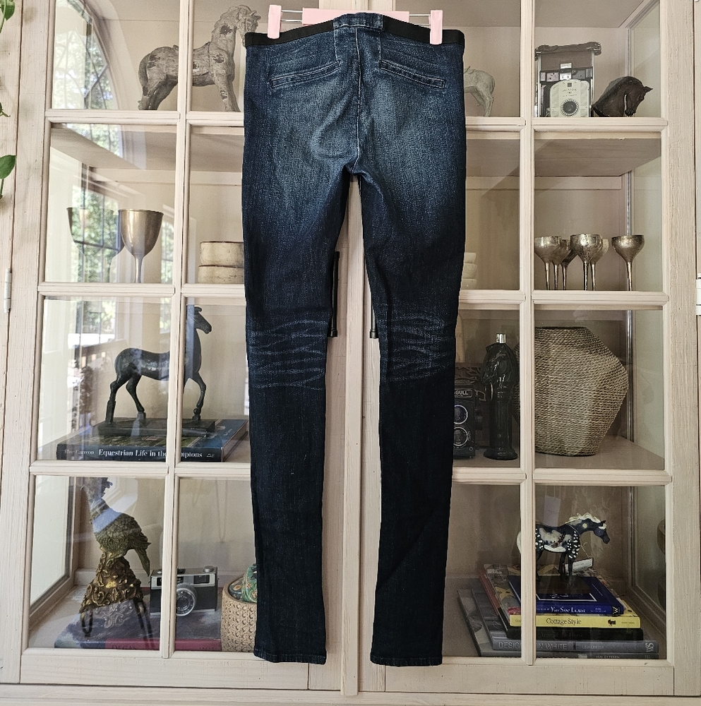 Women's Dark Blue Jeans - Picture 4 of 8